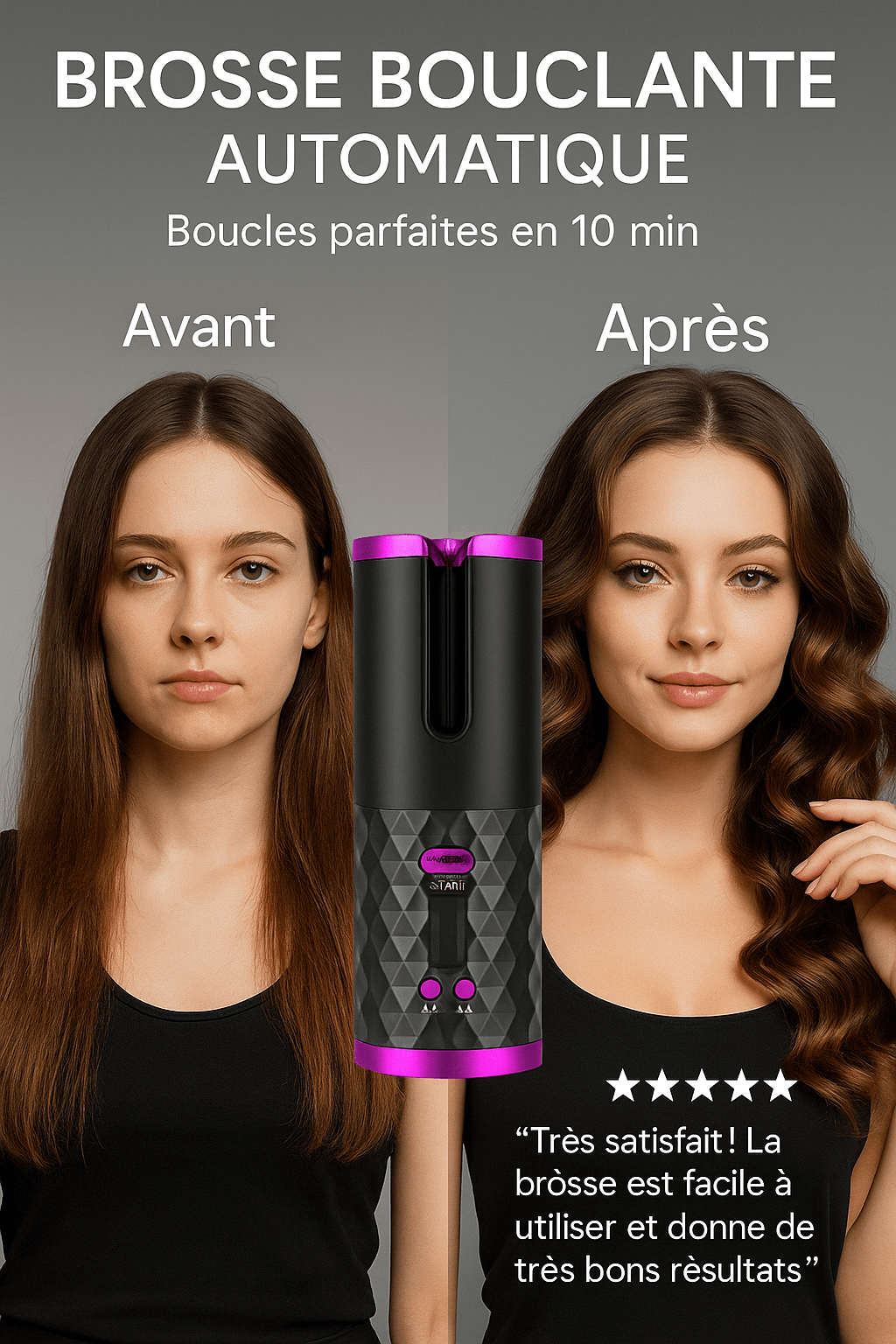 Unbound – Fer à Boucler Automatique Sans Fi